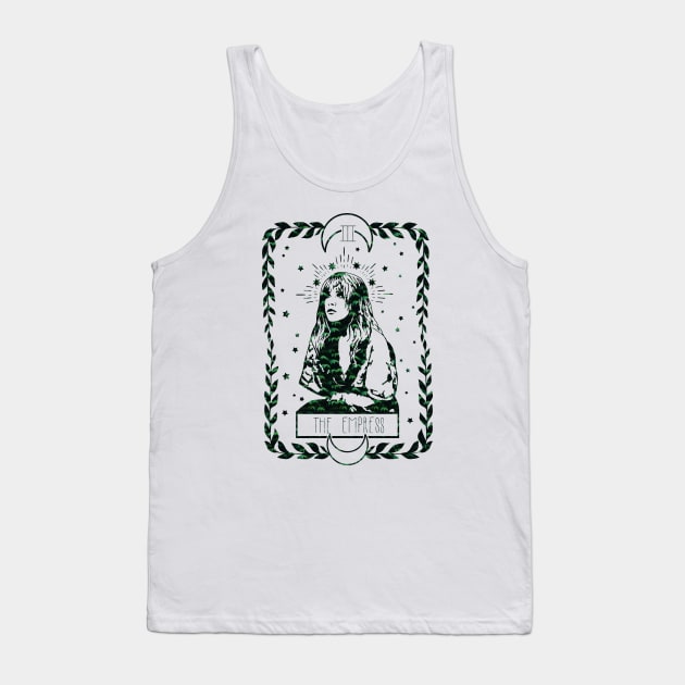 Stevie Nicks Pattern Tank Top by secukupnya